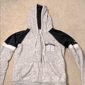 Grey Hollister Hoodie/Jacket